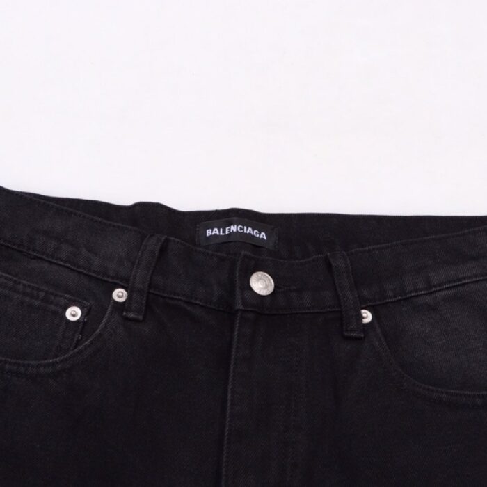 Jeans Balenciaga BB Logo Blue BL047 - Image 5