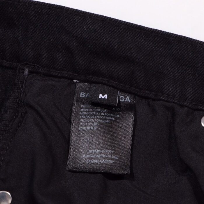 Jeans Balenciaga BB Logo Blue BL047 - Image 7