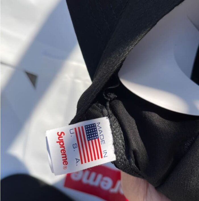 Cap Supreme Military Camp Black - Image 6