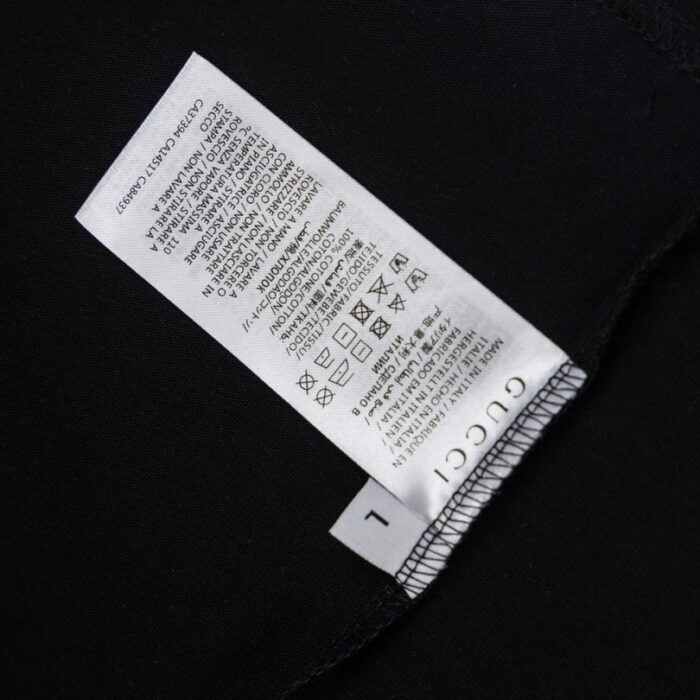 T-shirt Gucci GG Cherry Black GC031 - Image 8