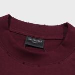 T-shirt Balenciaga Logo Double-Sided Print Oversized BL054 - Image 7