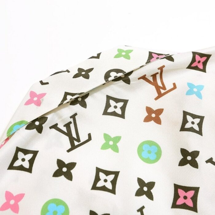 T-Shirt Louis Vuitton Multicolor Monogram Short Sleeve LV007 - Image 5