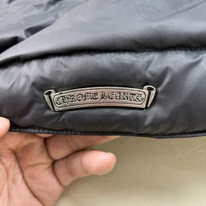 Jacket Puffer Chrome Hearts Black Cross CH080 - Image 16