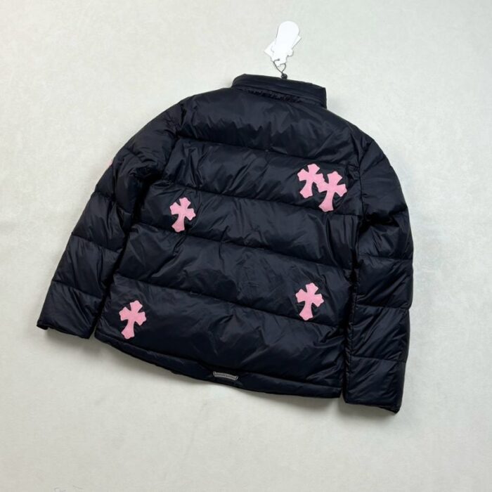 Jacket Puffer Chrome Hearts Black Cross CH080 - Image 5