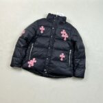 Jacket Puffer Chrome Hearts Black Cross CH080 - Image 4