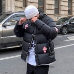 Jacket Puffer Chrome Hearts Black Cross CH080 - Image 12