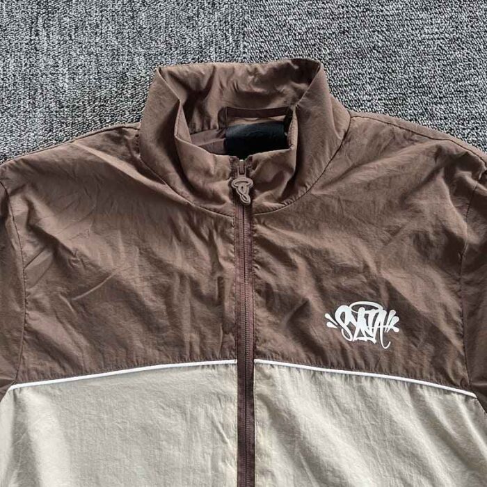 Set Syna Track Jacket and Pants Brown SN001 - Image 5