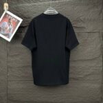 T-shirt Prada Logo Patch Black/White PD054 - Image 9