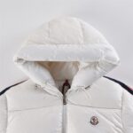 Jacket Puffer Moncler White Hooded MCL014 - Image 4