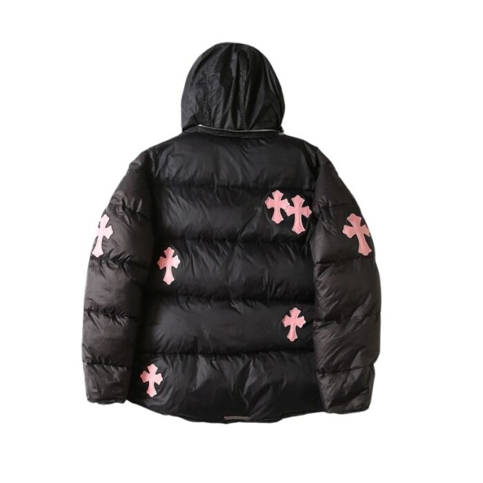 Jacket Puffer Chrome Hearts Black Cross CH080 - Image 2