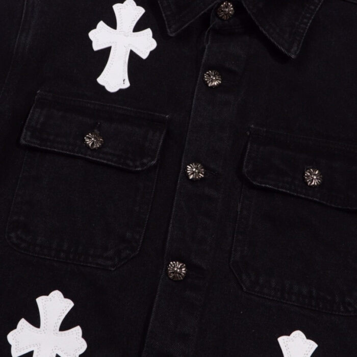 Jacket Chrome Hearts Cross Patch CH047 - Image 4