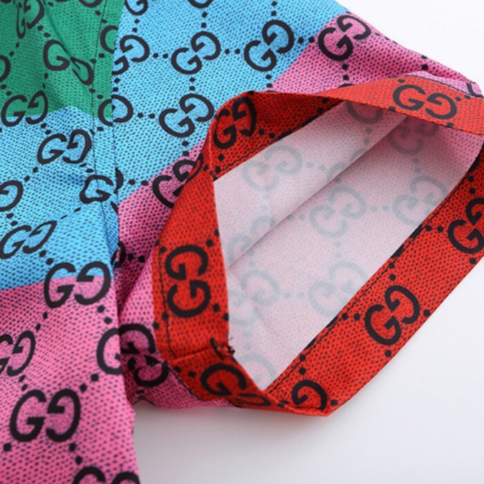 Shirt Gucci Rainbow Monogram GC082 - Image 6