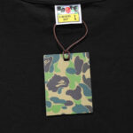 T-shirt BAPE Japan Map Embroidery Black BP010 - Image 15
