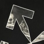 Hoodie Off-White Arrows Skull Black OFF011 - Image 6