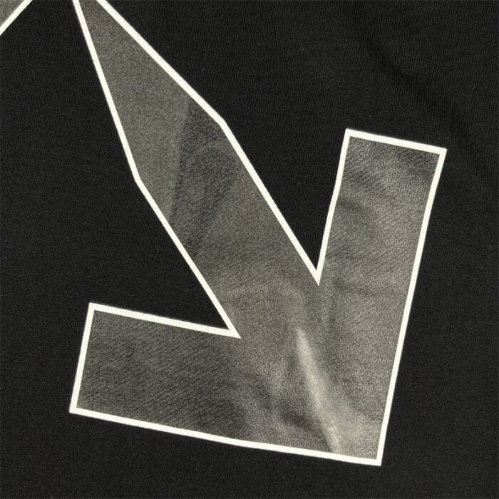 Hoodie Off-White Arrows Skull Black OFF011 - Image 8