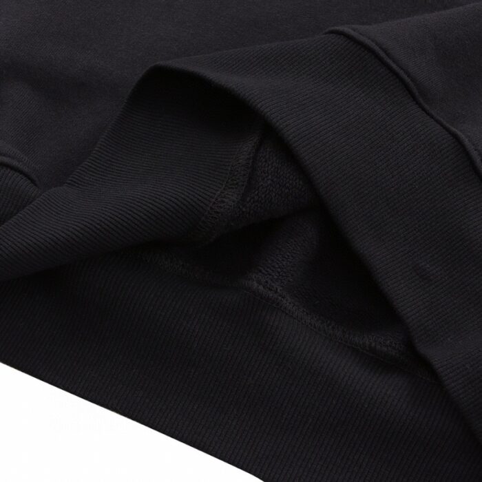 Hoodie Prada Milano Logo Black PD009 - Image 6