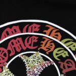 T-shirt Chrome Hearts Multicolor Cross Black CH057 - Image 6