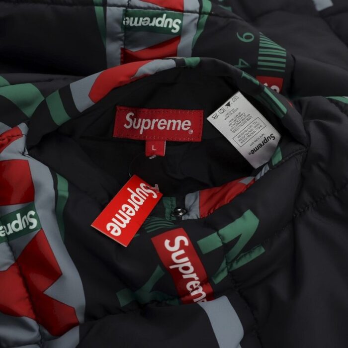 Jacket Supreme NY 1994 Puffer Black SP052 - Image 21