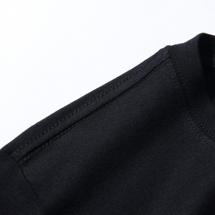 T-shirt Supreme Red Logo Black SP014 - Image 4