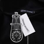 Hoodie Chrome Hearts Black Red Embroidered CH081 - Image 14