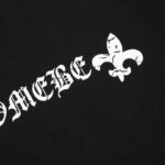 T-shirt Chrome Hearts Horseshoe Black Logo CH014 - Image 5