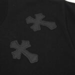 T-shirt Chrome Hearts Cross All Black CH013 - Image 6