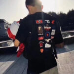 T-shirt BAPE Multi-Logo Black BP004 - Image 17