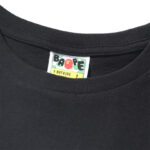 T-shirt BAPE Shark Embroidery Black BP012 - Image 9