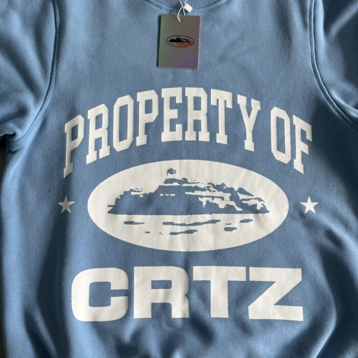 Tracksuit Corteiz CRTZ Property Logo Blue CZ002 - Image 5