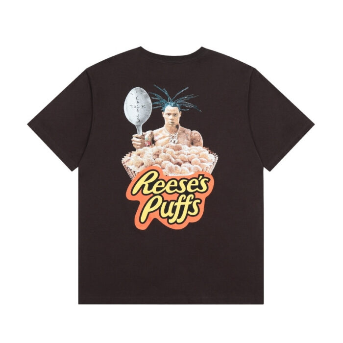 T-shirt Travis Scott Cactus Jack x Reese's Puffs CJ001 - Image 2
