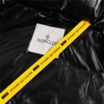 Jacket Puffer Moncler Black with Hood MCL010 - Image 9