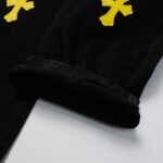 Jeans Chrome Hearts Yellow Crosses CH055 - Image 10
