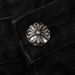 Jeans Chrome Hearts Yellow Crosses CH055 - Image 12