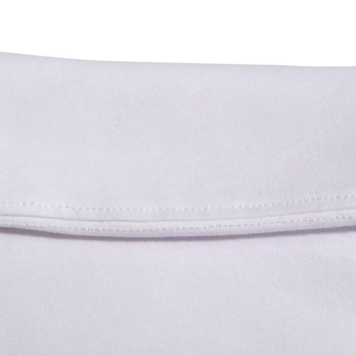 T-shirt Prada Milano White Graphic Logo PD032 - Image 5