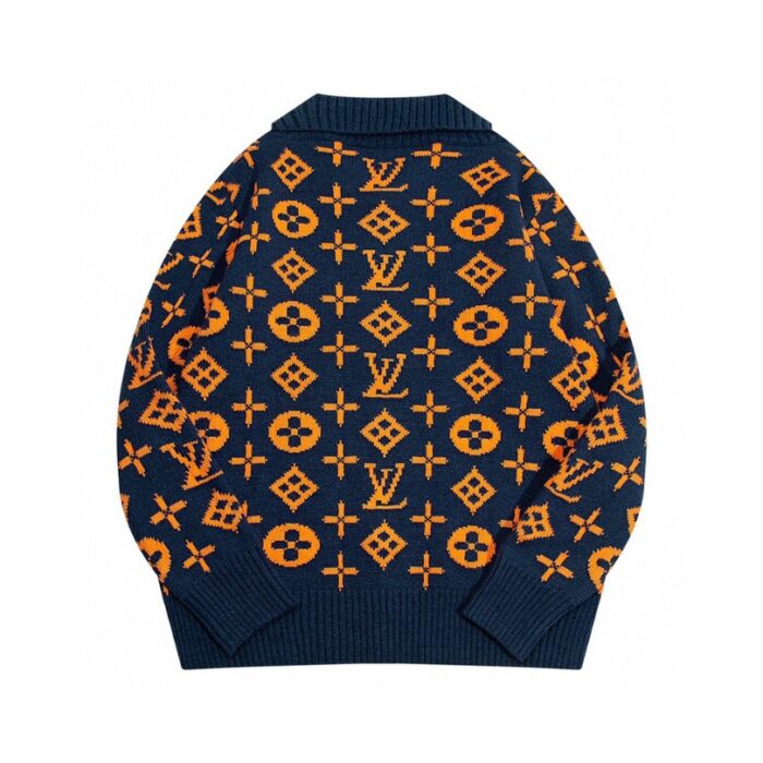 Cardigan Louis Vuitton LV Monogram Knit LV057 - Image 6