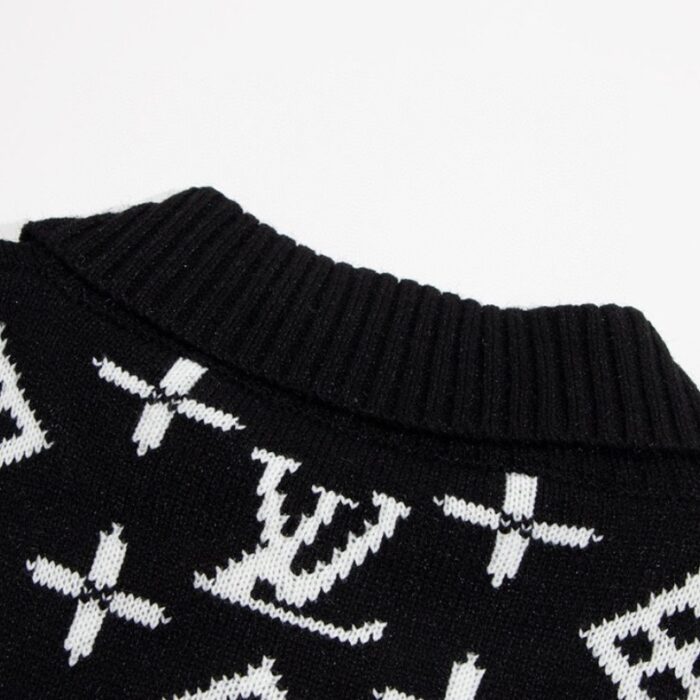 Cardigan Louis Vuitton LV Monogram Knit LV057 - Image 10
