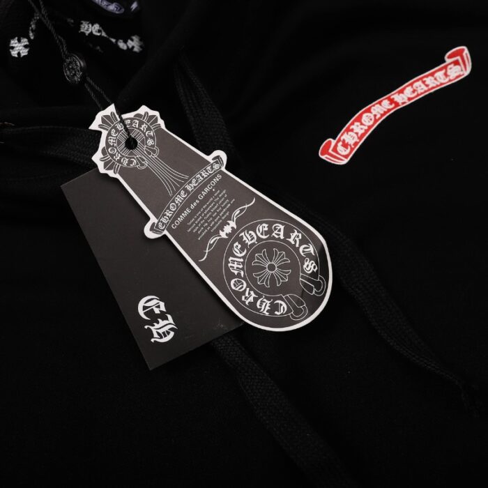 Hoodie Chrome Hearts Race Team Graphic Black CH078 - Image 11