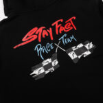 Hoodie Chrome Hearts Race Team Graphic Black CH078 - Image 5