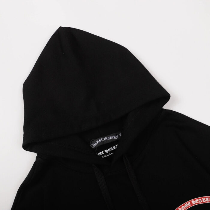 Hoodie Chrome Hearts Race Team Graphic Black CH078 - Image 9
