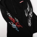 Hoodie Chrome Hearts Race Team Graphic Black CH078 - Image 6