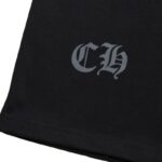T-shirt Chrome Hearts Red Cross Crest Black CH004 - Image 8
