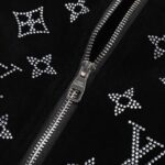 Jacket Louis Vuitton LV Monogram Studded LV053 - Image 4