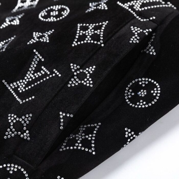 Jacket Louis Vuitton LV Monogram Studded LV053 - Image 6