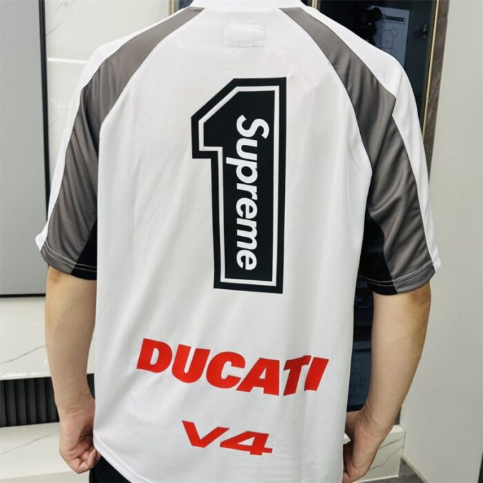 T-shirt Ducati Supreme Racing V4 SP060 - Image 8
