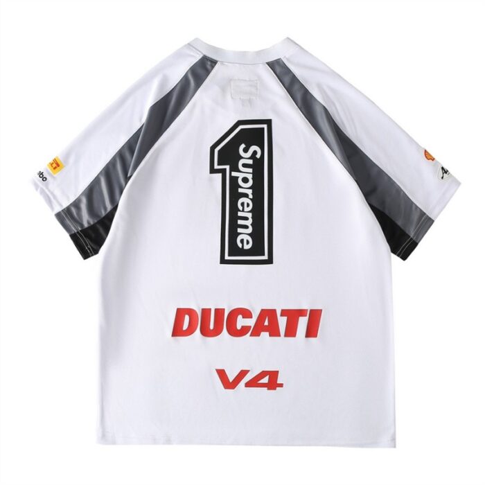 T-shirt Ducati Supreme Racing V4 SP060 - Image 5