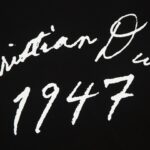 T-shirt Dior Black Monogram Logo DO063 - Image 4