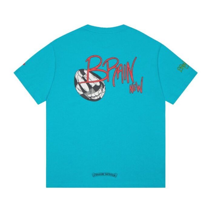 T-shirt Chrome Hearts Brain New Graphic CH037 - Image 2