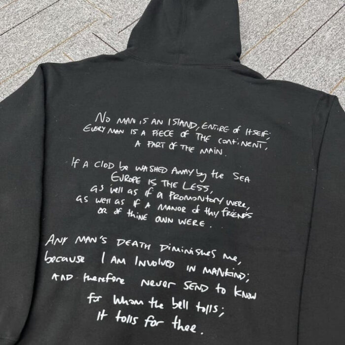 Hoodie Supreme x Corteiz Black SP047 - Image 6