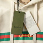 Hoodie Gucci Boutique Logo White GC077 - Image 7