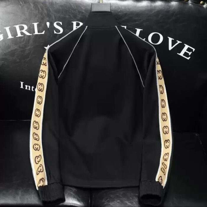 Jacket Gucci Monogram Stripe Track GC099 - Image 8